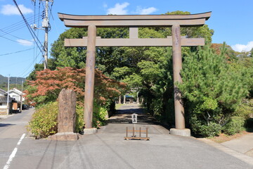 水若酢神社鳥居