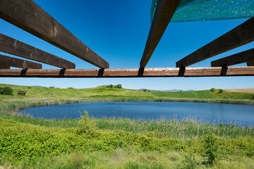 lakes created by meteorite fall ,Twin lakes Zerelia or Zirelia are two circular lakes, located 4 km...