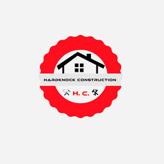 Real estate and construction company logo design