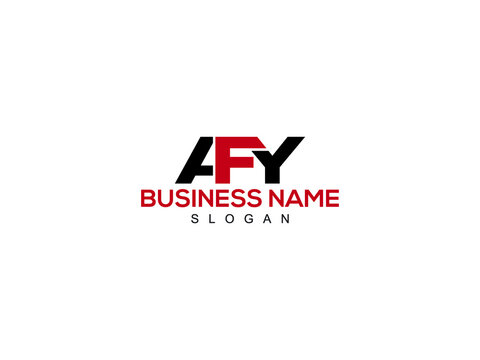 AFY  Letter Logo, afy logo image design