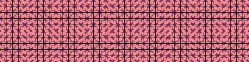 Abstract Geometric Pattern generative computational art illustration