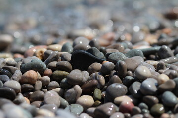 Sea pebbles