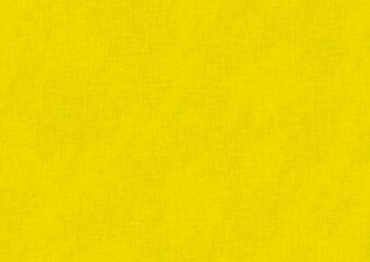 目の粗い布の質感のある黄色の背景素材