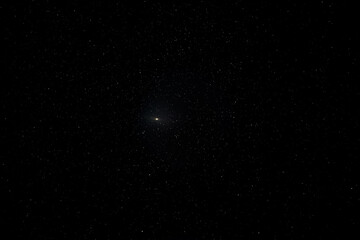 Fototapeta na wymiar Stars in the night sky. Andromeda galaxy. Abstract background.