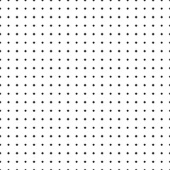 Black and white Polka Dot seamless pattern. Vector background.