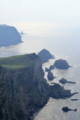 赤尾展望台から見る国賀海岸