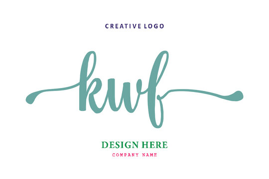 KWF lettering logo is simple, easy to understand and authoritative