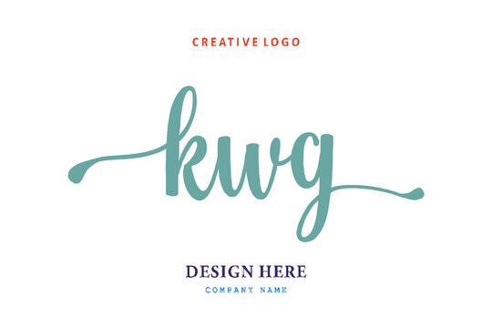 KWG lettering logo is simple, easy to understand and authoritative
