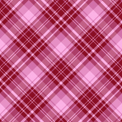 Seamless pattern in creative vine and pink colors for plaid, fabric, textile, clothes, tablecloth and other things. Vector image. 2