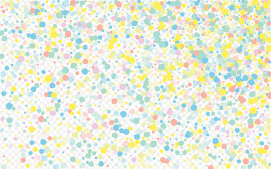 Color Splash Decoration Transparent Background.