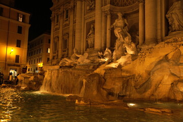 Trevi Fountain in Rome, Italy