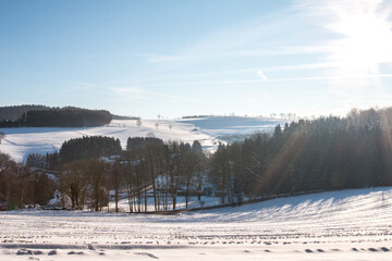 Schneelandschaft