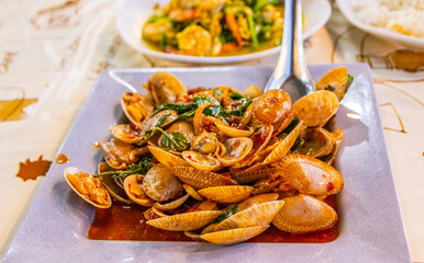 seafood from Thailand Southeast Asia