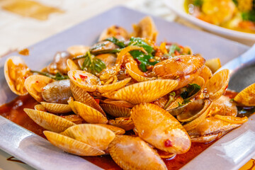 seafood from Thailand Southeast Asia