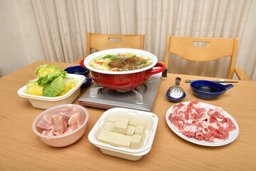 食卓（鍋料理）