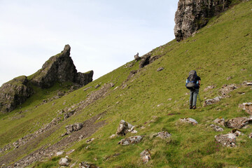 Fototapeta premium hiking in the mountains