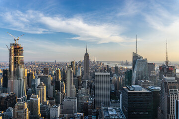 Skyline of New york city is One of the best night view in the world.