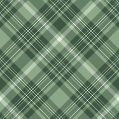 Seamless pattern in discreet green colors for plaid, fabric, textile, clothes, tablecloth and other things. Vector image. 2