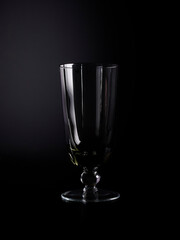 Black glass on black