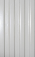 white radiator heater surface. close-up.