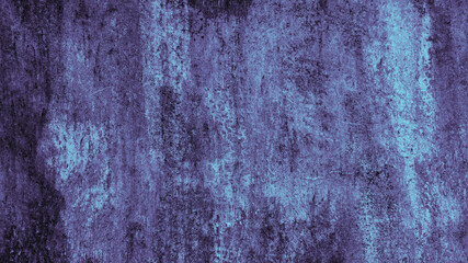 Texture of the old violet wall. Neon lighting. Background surface