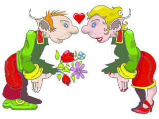 Saint-Valentin : Lutins amoureux