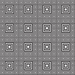 Black and white pattern geometric abstract graphic