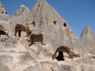 The improbability of the creation of the monastery by our ancestors in these impregnable rocks...