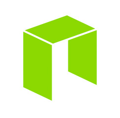 NEO flat icon on white background