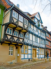 Marktkirchhof housing, Quedlinburg, Harz, Germany