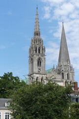 Fototapeta na wymiar notre dame in Chartres 