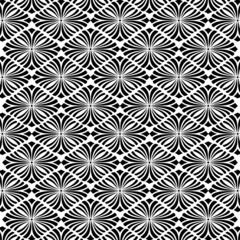 Vector seamless pattern with lettering Happy Easter and mandala shape. Perfect texture for your easter printing and textile design, paper, fabric, book cover, web and magazine pages background.