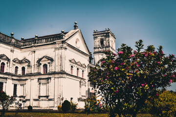 Basilica of bom jesus church museum in old goa architectural views