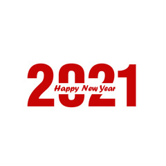 2021 Happy New Year template