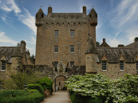 Exterior del Castillo de Cawdor., Escocia. Reino Unido.