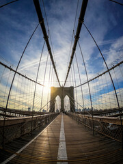 Fototapeta premium Ponte do Brooklyn em Nova York