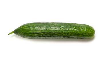 Cucumber isolated on white background.