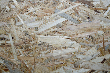 Empty wooden background. Smooth uniform surface of wood tiles with texture. Blank for the design.