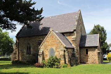 Fototapeta na wymiar St. George Anglican Church in Knysna, South Africa