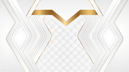 elegant gold white background design 
The white leather texture of the quilted skin abstract white background geometric royal style design white paper_texture_background seamless pattern