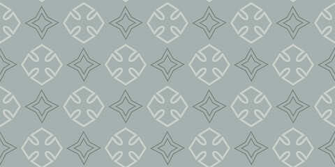 Elegant background pattern, monochrome silver shades, seamless wallpaper texture. Vector graphics