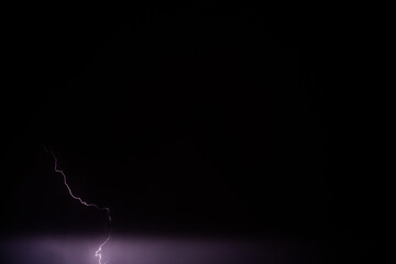 Athens, Greece - May 05, 2018: Thunders in Athens