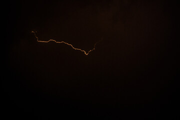 Athens, Greece - May 05, 2018: Thunders in Athens