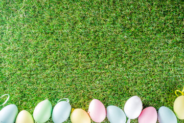 Happy Easter greeting card background