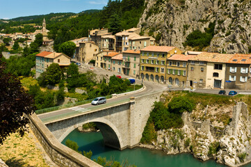 Fototapeta na wymiar Sistero, [Alpes-de-Haute-Provence,] Provence, France