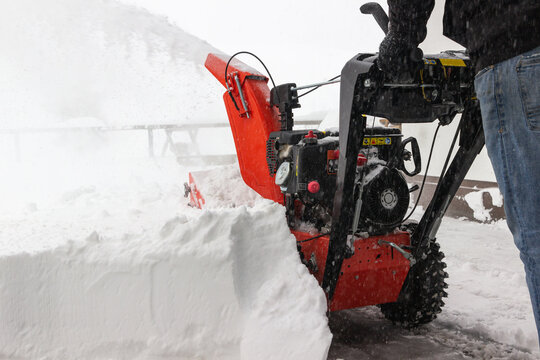 Schneefr&auml;se im Einsatz 