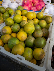 a photo of a pile of oranges