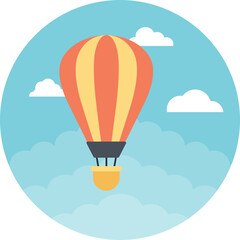 Obraz premium Hot Air Balloon 