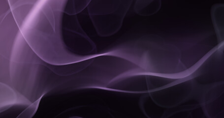 Abstract geometric curves 4k resolution defocused background for wallpaper, backdrop and varied nature romance and fashion design. Black and dark mauve, purple colors.