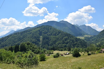 Fototapeta na wymiar The Austrian Alps in Tyrol 
